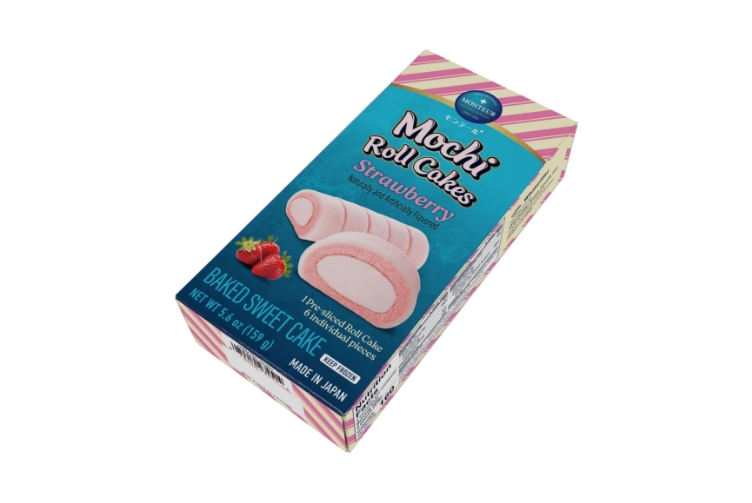 MOCHI ROLL CAKES STRAWBERRY