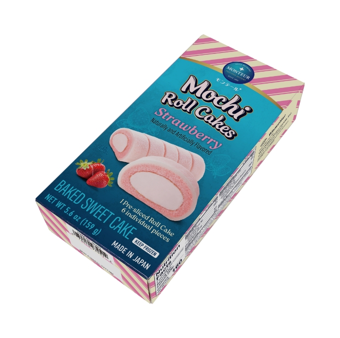 MOCHI ROLL CAKES STRAWBERRY