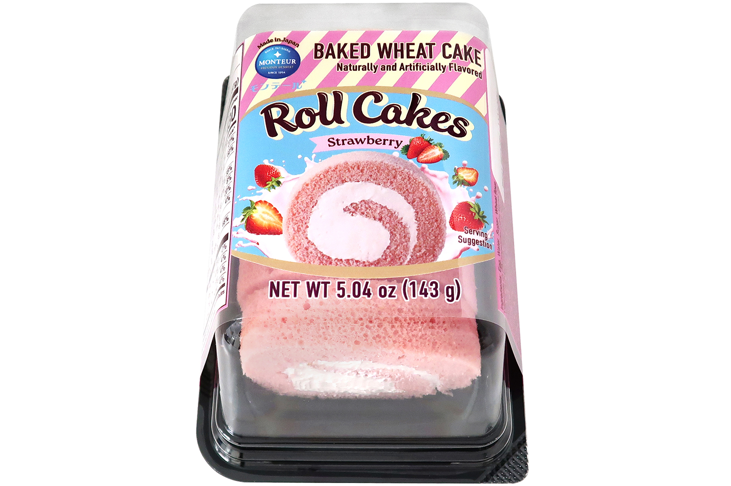 STRAWBERRY ROLL CAKE